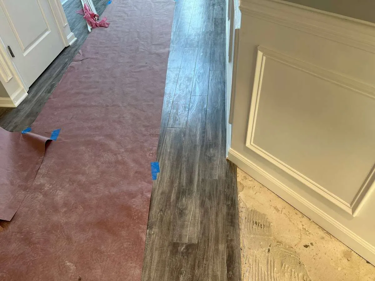 Completed marble shower restoration in Tustin